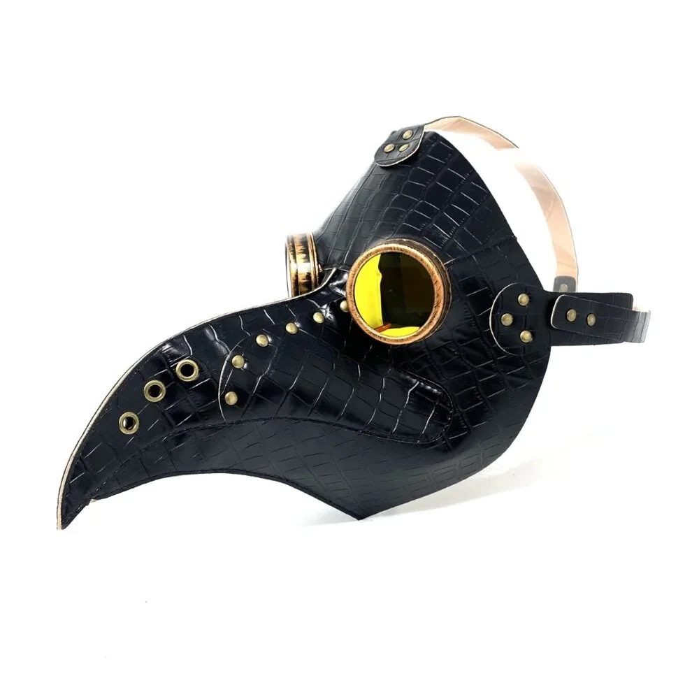 Steampunk Plague Doctor Mask, Long Nose Halloween Masquerade Party Masks